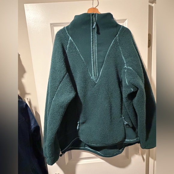 FP Movement by Free People Dark Green Zip-Up Fleece 🔥Size XL - Picture 5 of 6